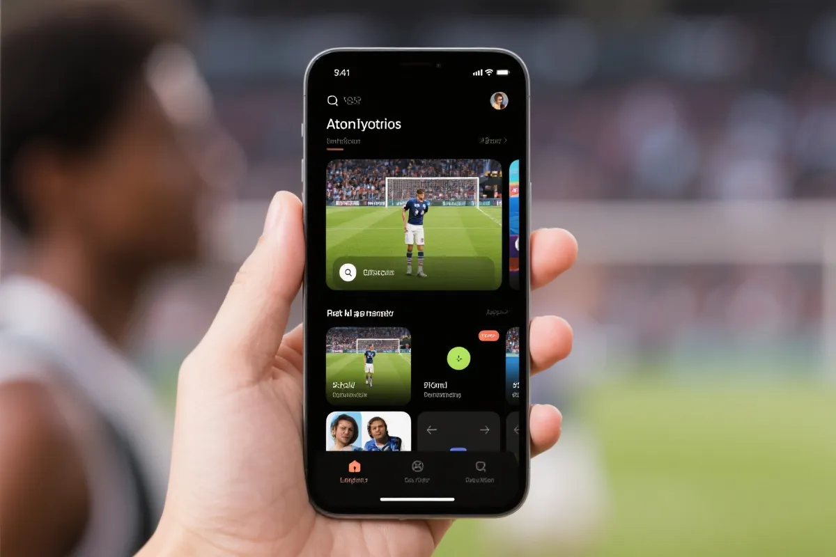 爱游戏体育 App 界面示意